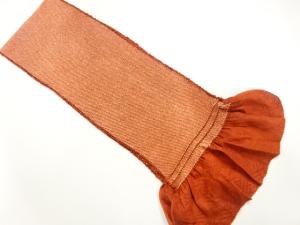 正絹　振袖用　絞り帯揚げ